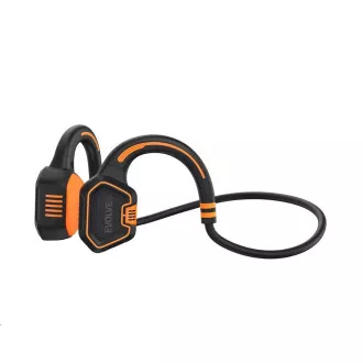 EVOLVEO BoneSwim MP3 16GB vezeték nélküli fejhallgató, arccsont, narancssárga színben