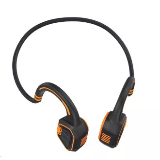 EVOLVEO BoneSwim MP3 16GB vezeték nélküli fejhallgató, arccsont, narancssárga színben