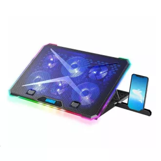 EVOLVEO Ania 9 RGB, állítható laptop állvány