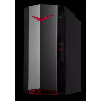 ACER PC Nitro N50-640: i5-12400F, 8GB, 512GBSSD, Nvidia GTX 1650, W11H, fekete színű