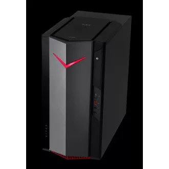 ACER PC Nitro N50-640: i5-12400F, 8GB, 512GBSSD, Nvidia GTX 1650, W11H, fekete színű
