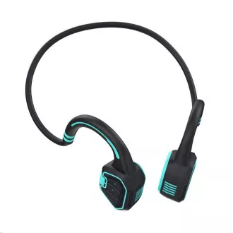 EVOLVEO BoneSwim MP3 16GB vezeték nélküli fejhallgató, arccsont, kék - Felbontott
