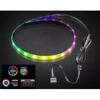 1stCOOL LED szalag AURA EVO ARGB LED, 3 tűs szalag, ARGB szalag, 30cm