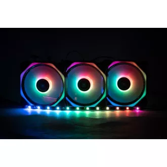 1stCOOL LED szalag AURA EVO ARGB LED, 3 tűs szalag, ARGB szalag, 30cm