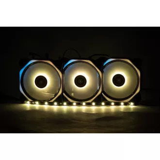 1stCOOL LED szalag AURA EVO ARGB LED, 3 tűs szalag, ARGB szalag, 30cm