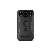 TRANSCEND személyi kamera DrivePro Body 30, 2K QHD 1440P, infravörös LED, 64GB memória, Wi-Fi, Bluetooth, USB 2.0, IP67, fekete, fekete