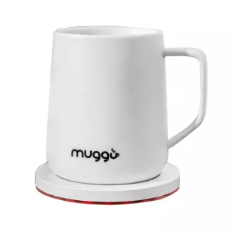 Muggo QI intelligens fűtött bögre - fehér