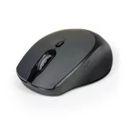 PORT vezeték nélküli egér SILENT, USB-A/USB-C dongle, 2, 4Ghz, 1600DPI, fekete