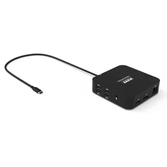 PORT dokkolóállomás USB-C 10v1, 2x4K Display Port, 5x USB-A, USB-C 85W PD, Ethernet, SD PORT dokkolóállomás USB-C 10v1, 2x4K Display Port, 5x USB-A, USB-C 85W PD, Ethernet, SD