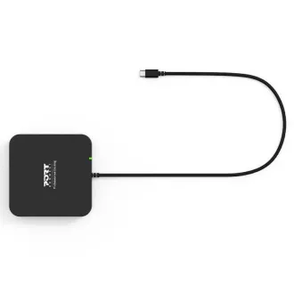 PORT dokkolóállomás USB-C 10v1, 2x4K Display Port, 5x USB-A, USB-C 85W PD, Ethernet, SD PORT dokkolóállomás USB-C 10v1, 2x4K Display Port, 5x USB-A, USB-C 85W PD, Ethernet, SD