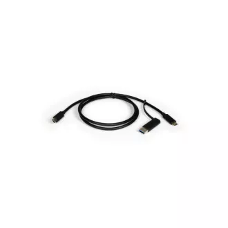 PORT dokkolóállomás 8in1 USB-C, USB-A, kettős videó, HDMI, Ethernet, audio, USB 3.0