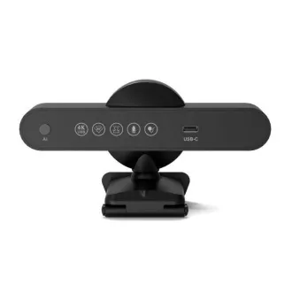 PORT mini konferencia kamera, 4K, automatikus képalkotás, sztereó, fekete