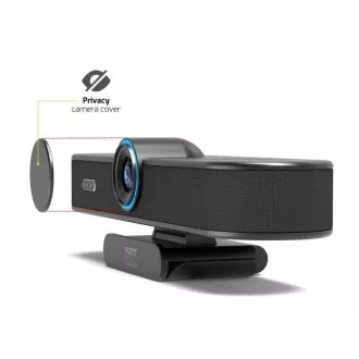PORT konferencia kamera, 4K, automatikus képalkotás, fekete