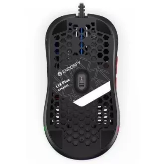 ENDORFY Gaming egér LIX Plus, USB, ARGB, fekete