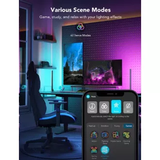 Govee Smart Gaming WiFi LED panel   intelligens kettős kontroller