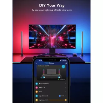 Govee Smart Gaming WiFi LED panel   intelligens kettős kontroller