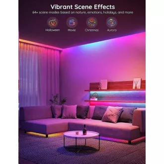 Govee WiFi RGBIC PRO Smart LED szalag 10m
