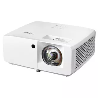 Optoma projektor ZH350ST (DLP, LASER, FULL 3D, WXGA, 4000 ANSI, 300 000:1, 2xHDMI, RS232, 15W hangszóró), 5 év garancia