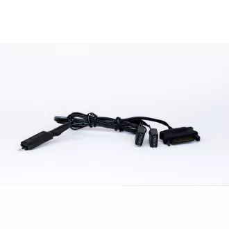 1stCOOL Wind Storm Black MiddleTower ARGB, AU, USB3.0, tápegység nélkül, RGB ventilátor, átlátszó oldalpanel, fekete színű
