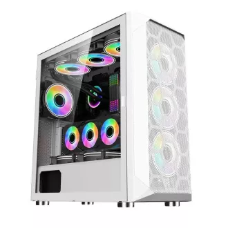1stCOOL Wind Storm White MiddleTower, AU, USB3.0, tápegység nélkül, fehér színű 1stCOOL Wind Storm White MiddleTower, AU, USB3.0, tápegység nélkül, fehér színű