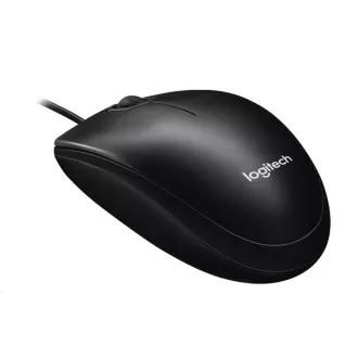 Logitech M100 egér, fekete