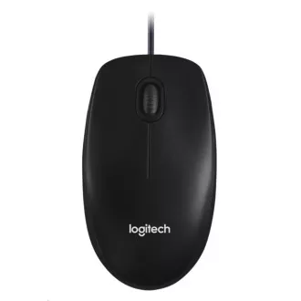 Logitech M100 egér, fekete