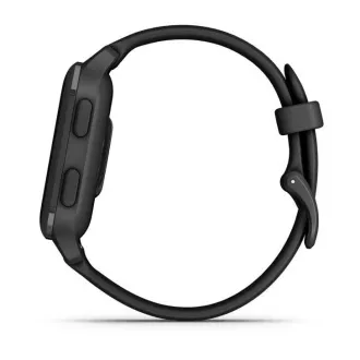 Garmin Venu Sq 2 Music, Slate / Fekete szilikon szíj Garmin Venu Sq 2 Music, Slate / Fekete szilikon szíj