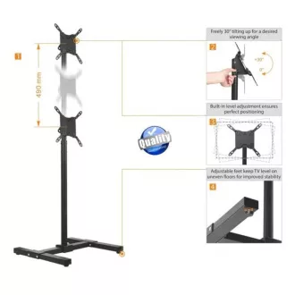 TV monitor állvány Fiber Mounts FM11 TV monitor állvány Fiber Mounts FM11
