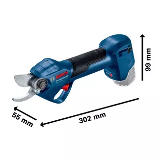 BOSCH Pro metszőolló, vezeték nélküli metszőolló, 25 mm, 12, 0 V