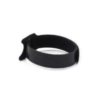C-Tech CABLEXPERT tépőzáras pántok, 210mm, fekete, 100db csomagban