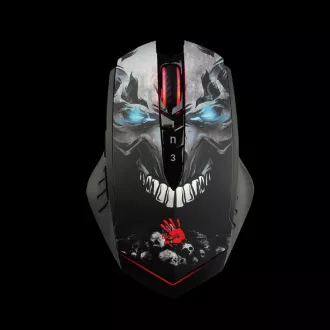 A4tech BLOODY R80 Plus, vezeték nélküli játék egér, felbontás akár 5000DPI, fekete, USB, CORE 3 A4tech BLOODY R80 Plus, vezeték nélküli játék egér, felbontás akár 5000DPI, fekete, USB, CORE 3