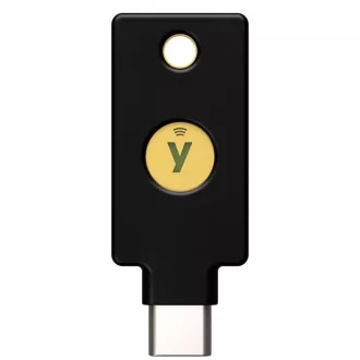 Security Key C NFC - USB-C, támogatja a többfaktoros hitelesítést (NFC), FIDO2 U2F támogatás, vízálló Security Key C NFC - USB-C, támogatja a többfaktoros hitelesítést (NFC), FIDO2 U2F támogatás, vízálló