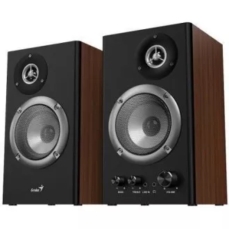 GENIUS hangszórók SP-HF1200B, 2.0, 36W, fa, fekete-barna, fekete-barna