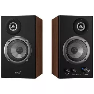 GENIUS hangszórók SP-HF1200B, 2.0, 36W, fa, fekete-barna, fekete-barna