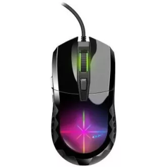 GENIUS egér GX GAMING Scorpion M715, vezetékes, 3D RGB háttérvilágítás, 800-7200 dpi, USB, 6 gomb, fekete színű GENIUS egér GX GAMING Scorpion M715, vezetékes, 3D RGB háttérvilágítás, 800-7200 dpi, USB, 6 gomb, fekete színű