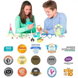 3Doodler 3D Pen Start és 72 utántöltő 12 sablon 3Doodler 3D Pen Start és 72 utántöltő 12 sablon