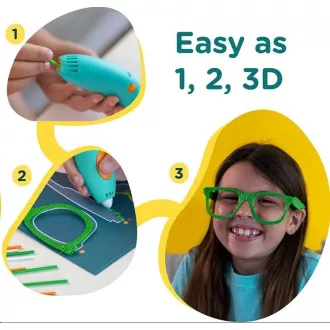 3Doodler 3D Pen Start és 72 utántöltő 12 sablon 3Doodler 3D Pen Start és 72 utántöltő 12 sablon
