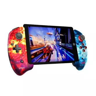 iPega PG-9083B játékvezérlő MT/TB tartóval Android/iOS/Nintendo Switch/Windows/PS 3 rendszerekhez, láng színű