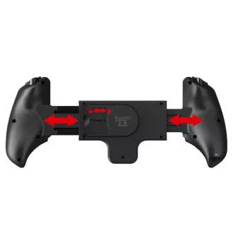 iPega PG-9023s játékvezérlő MT/TB tartóval Android/iOS/Nintendo Switch/Windows/PS 3 rendszerekhez, fekete színben iPega PG-9023s játékvezérlő MT/TB tartóval Android/iOS/Nintendo Switch/Windows/PS 3 rendszerekhez, fekete színben