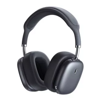 Baseus Bowie H2 TWS vezeték nélküli Bluetooth 5.2 over-ear fejhallgató, szürke Baseus Bowie H2 TWS vezeték nélküli Bluetooth 5.2 over-ear fejhallgató, szürke