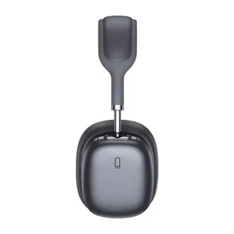 Baseus Bowie H2 TWS vezeték nélküli Bluetooth 5.2 over-ear fejhallgató, szürke Baseus Bowie H2 TWS vezeték nélküli Bluetooth 5.2 over-ear fejhallgató, szürke