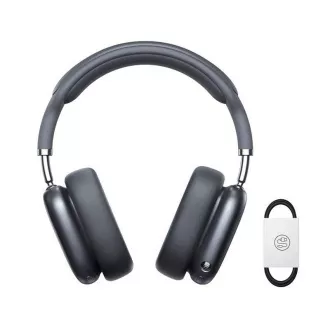 Baseus Bowie H2 TWS vezeték nélküli Bluetooth 5.2 over-ear fejhallgató, szürke Baseus Bowie H2 TWS vezeték nélküli Bluetooth 5.2 over-ear fejhallgató, szürke