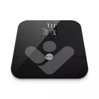 TrueLife FitScale W7 BT - Bioelektromos impedanciás bluetooth mérleg - fekete színű TrueLife FitScale W7 BT - Bioelektromos impedanciás bluetooth mérleg - fekete színű