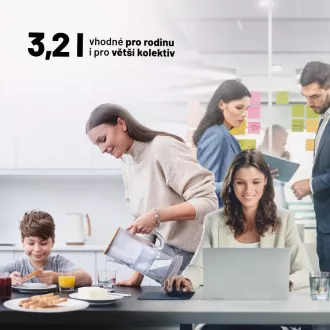 Lauben üveg vízszűrő kancsó 32GW - szűrőkancsó