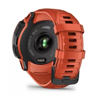 Garmin GPS sportóra Instinct 2 2X Solar (piros)