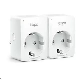 TP-Link Tapo P110(2-pack)(EU) intelligens WiFi mini konnektor (3680W, 16A, 2, 4 GHz, BT)