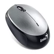 GENIUS egér NX-9000BT/ Bluetooth 4.0/ 1200 dpi/ vezeték nélküli/ újratölthető akkumulátor/ ezüst színű