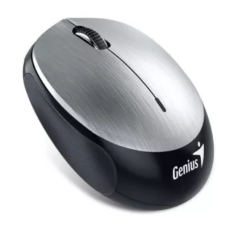 GENIUS egér NX-9000BT/ Bluetooth 4.0/ 1200 dpi/ vezeték nélküli/ újratölthető akkumulátor/ ezüst színű