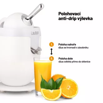 Lauben elektromos citrusfacsaró 110WT Lauben elektromos citrusfacsaró 110WT