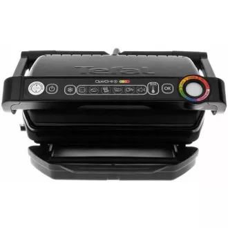 Tefal Optigrill  GC712834 kontaktgrill, 2000 W, 6 program, folyamatjelző, csepegtetőtálca, fekete színű